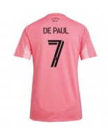 Inter Miami Rodrigo De Paul #7 Domácí Dres pro Dámské 2025-26 Krátký Rukáv